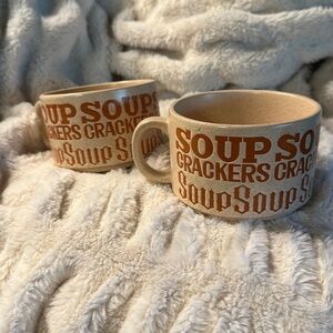 Vintage Soup and Crackers Set - Get Ready for FALL!!!l